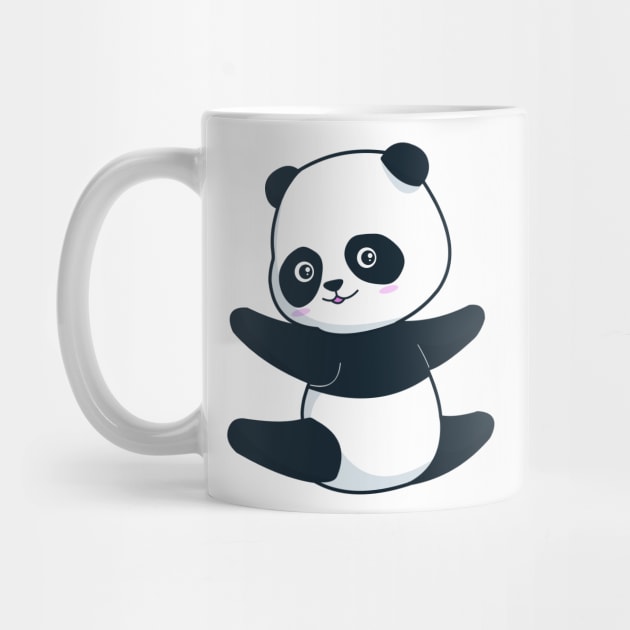 Hug A Panda With Love Animal Costume Graphic by Jay Diloy